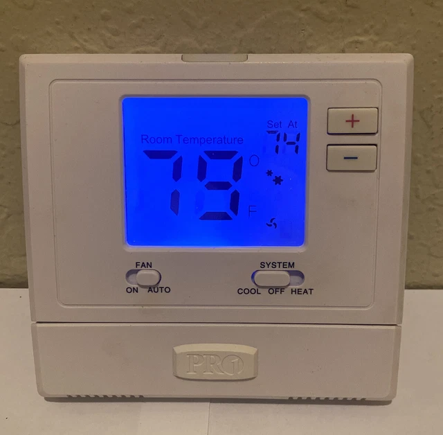 PRO1 MODEL T701 Digital Wall Electronic NonProgrammable Thermostat (1H