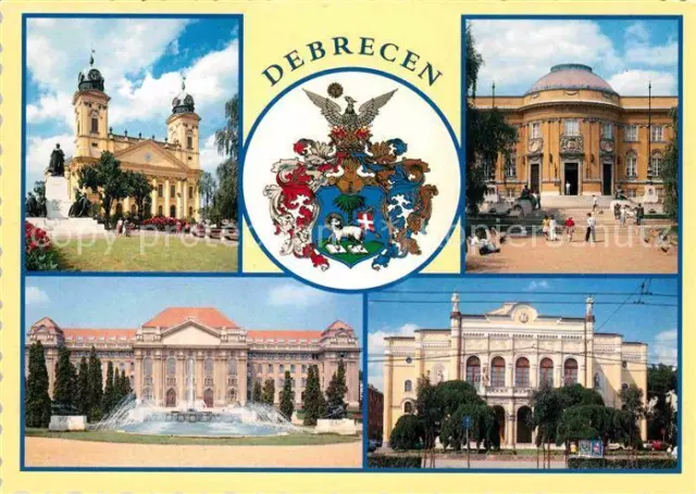 72758505 Debrecen_Debrezin Kirche Rathaus Brunnen Debrecen Debrezin
