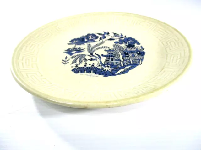 Johnson Bros Side Plate Willow Pottery Australia Dishwasher Safe 17.5cm VGC 3