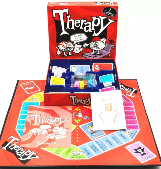 Therapy - 3. Edition Brettspiel Parker Gesellschaftsspiel Kult Spiel