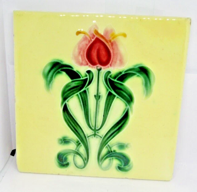 Art Nouveau & Deco - MINTON  Antique Tile  PATT.NO. 2W