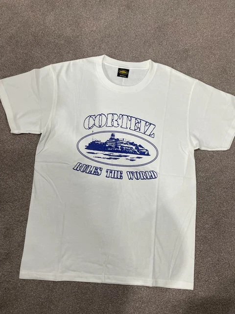 Corteiz Ninja Alcatraz Tee White