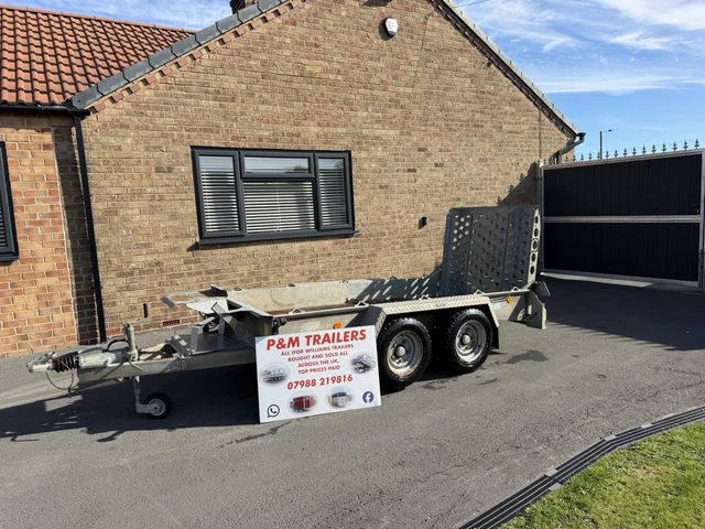 P Drop Rv IFOR WILLIAMS GH94BT Plant Trailer £1,791.70 - PicClick UK