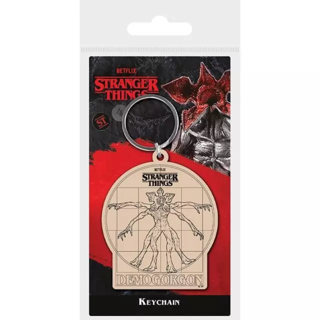 Stranger Things Demogorgon - Porte-Clé en Caoutchouc 5 CM - Pyramid