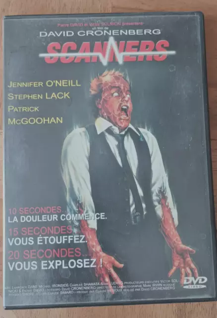 Scanners - David Cronenberg - DVD
