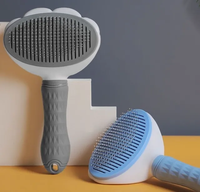 Pet comb for removing floating hair,  cat and dog tool for cleaning long hair