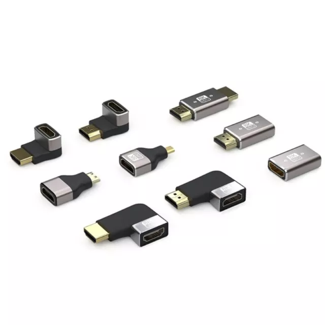 8K  Extension Adapter HDMI-compatible2.1 Male to Female Connector