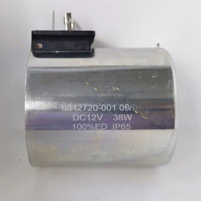 1PCS NEW FIT FOR 6042720-001 Solenoid Valve Coil DC12V 38W