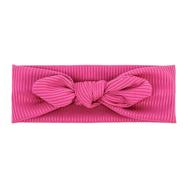 Toddlers Headwrap Elastic Smooth Surface Not Easily Fall Off Bowknot Newborn