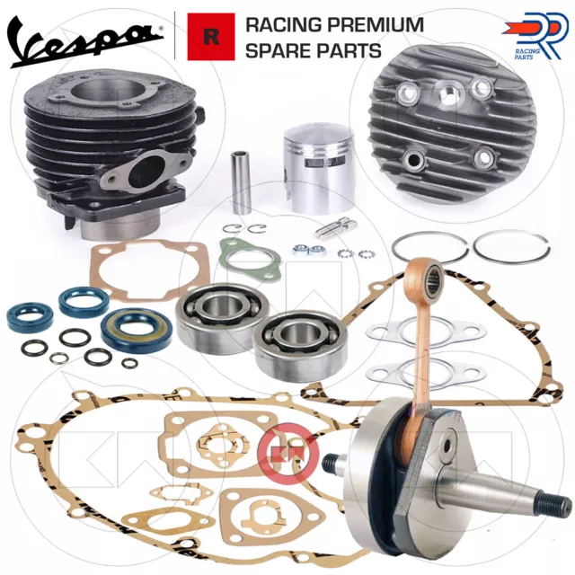 Kit Gruppo Termico Dr D.47 75 Albero Motore Rms Cuscinetti Vespa 50 Special L R