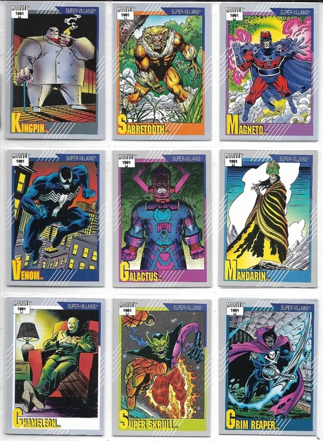 1991 Marvel UNIVERSE SERIES 2 BASE Card (55-109) Singles -  U-Pick Your Needs