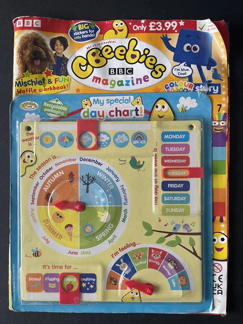 CBEEBIES AMAZING Issue 616 - Gift My Special Day Chart £10.80 - PicClick UK