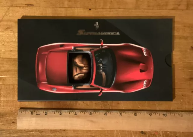 Ferrari Superamerica Sales Brochure | (2215/04) | Rare Factory Original