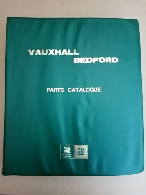 Mit dem Etikett  Vauxhall Bedford Teilekatalog S,V,O, PS.456 Werk Original #345