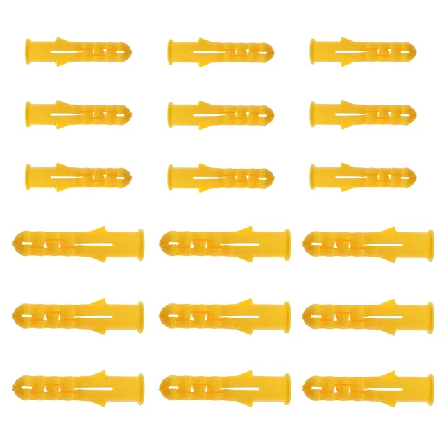 Set tasselli 600 pezzi tasselli espansivi in plastica tubi di espansione per cartongesso parete calcarea