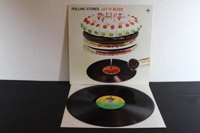 The Rolling Stones : Let It Bleed LP NOVA Teldec 6.21417 AO Germany
