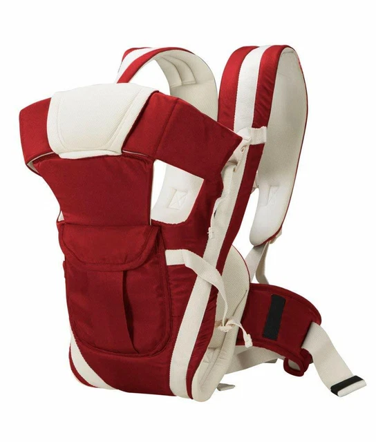 4 IN 1 Réglable Bébé Porte Cum Kangourou Sac / Transport Écharpe Avec Courroie