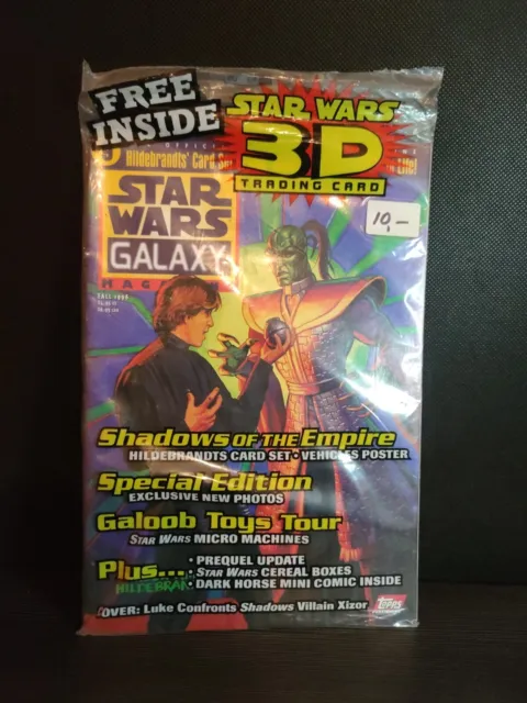 Star Wars Galaxy Magazine #9 (1996 Topps)... Nuovo e ancora sigillato