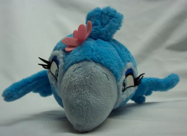 ANGRY BIRDS Rio JEWEL THE BLUE MACAW PARROT BIRD 4" Plush STUFFED ANIMAL 2011 2