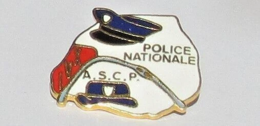 PIN'S DCPJ DIRECTION NATIONALE DE LA POLICE JUDICIAIRE OCRTIS FRANCE Vintage4/18 EUR 9,90 - FR
