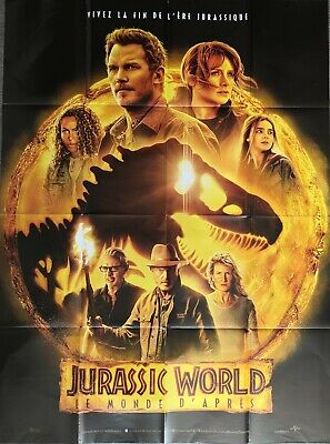 HWC Trading FR Póster impreso A3 de Jurassic Park & World Collection x 5 regalos para fans de la película 