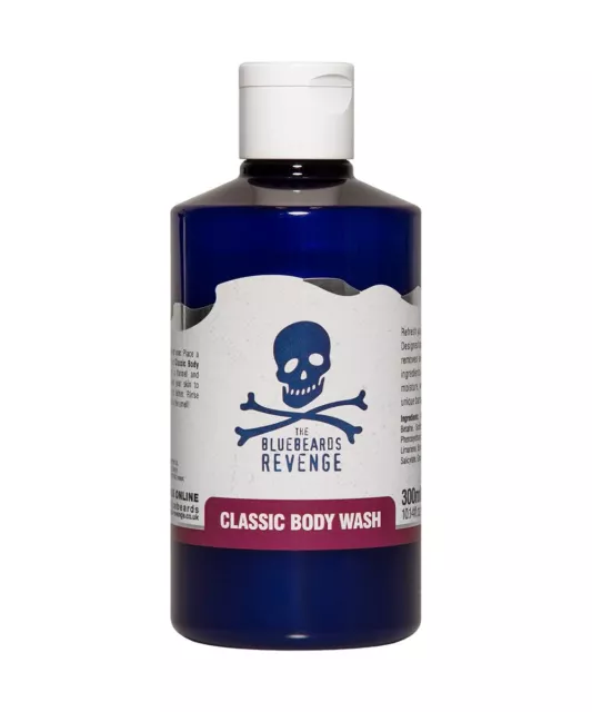 The Bluebeards Revenge Classic Body Wash For Men Vegan Friendly Moisturising ...