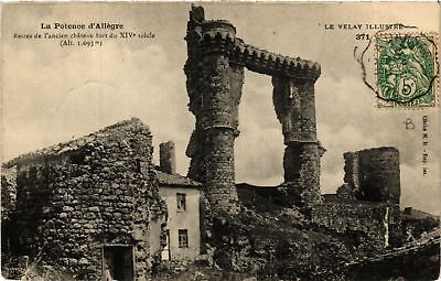 CPA AK La Potence d'ALLEGRE - Restes de l'ancien chateau fort du XIV s (585866)