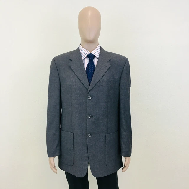 Veste Costume Homme The Kooples - Laine Gris Beige - Taille FR52 (L) - Neuf Avec étiquettes