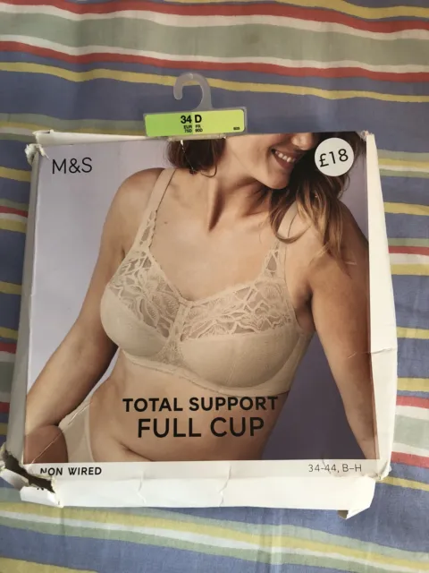 marks and spencer Women's ￼Lace ￼Bar Size 34D RRP£18