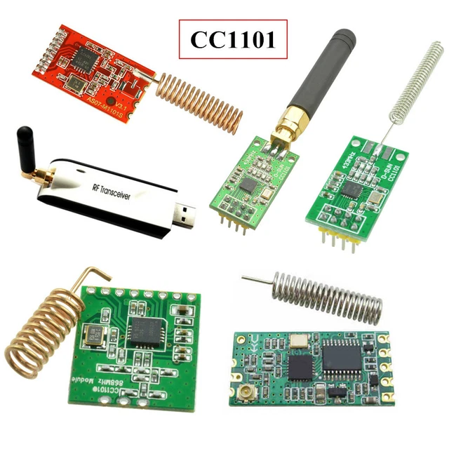 CC1101 433M/868MHZ USB Wireless RF Transceiver Module IC Transmission