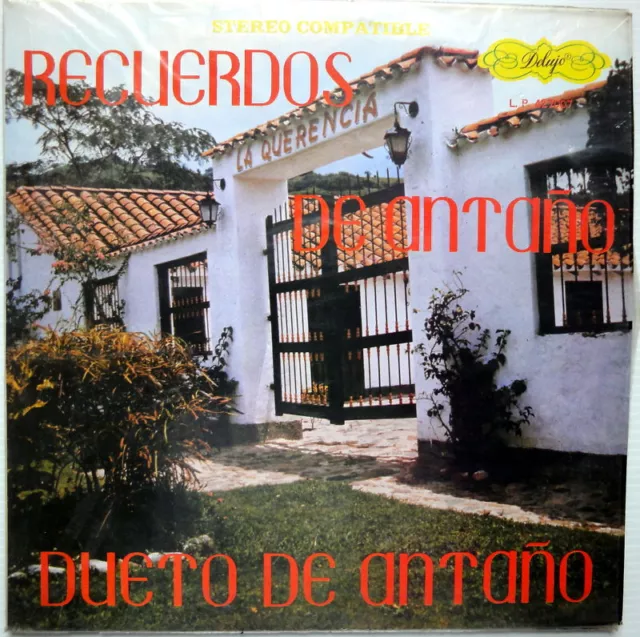 Recuerdos De Antano Dueto LP Kolumbien Near-Mint Pasilo Danza