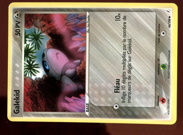 Pokemon Gardiens Cristal Unco N°  44/100 Galekid