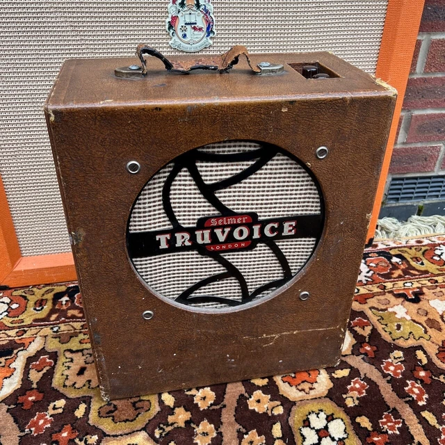 Vintage 1950s (1952) RSA Selmer Truvoice Model 15 Valve 1x12 Combo Amplifier S&R