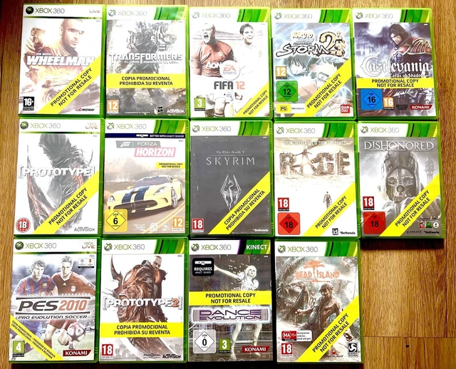 Lote 14 Videojuegos Xbox 360 Promo Como Nuevo