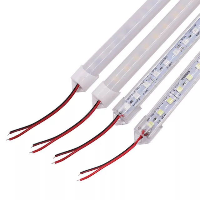 5Pcs 12V 36 LED Car Interior Strip Rigid Light Car Van Caravan Boat Home Lamp