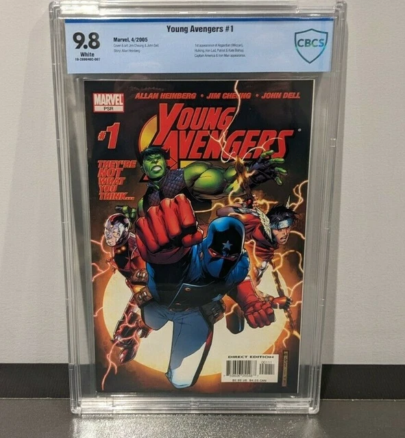 Young Avengers # 1 ( 2005)  Cbcs 9.8 White Pages! Marvel Comics~  Not Cgc!