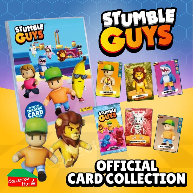 Stumble Guys Official Trading Card Collection Starter Pack + 2🥂 Explore a emoção do jogo