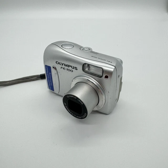 OLYMPUS FE-220 SILVER Digital Camera, Compact, LCD Screen