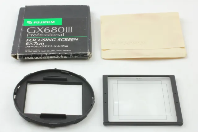 [Near MINT Box] Fuji Fujifilm GX680 6x7cm Mask + GX680iii Screen 6x7cm From JPN