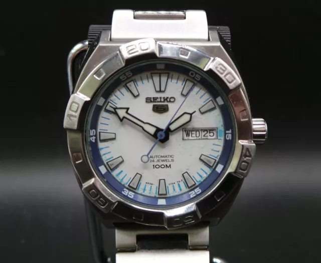 SEIKO 5 SPORTS SRP279 WR100M 4R36-01C0 Mens Automatic Divers Watch c ...