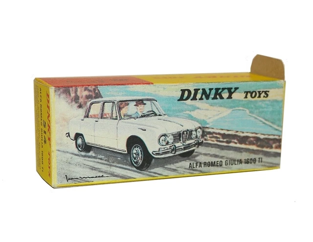 Dinky Toys 514 - ALFA ROMEO Giulia 1600 TI Vert D'eau 1:43 - Atlas - Miniature Neuve