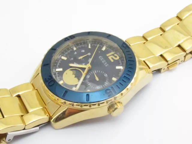 Guess moon deals phase watch