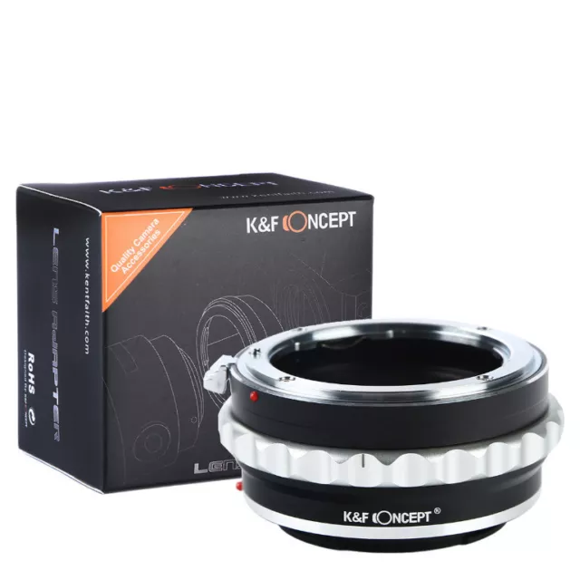 K&F Concept Lens Adapter Ring for Nikon AI F Lens to Sony E Mount NEX Cameras