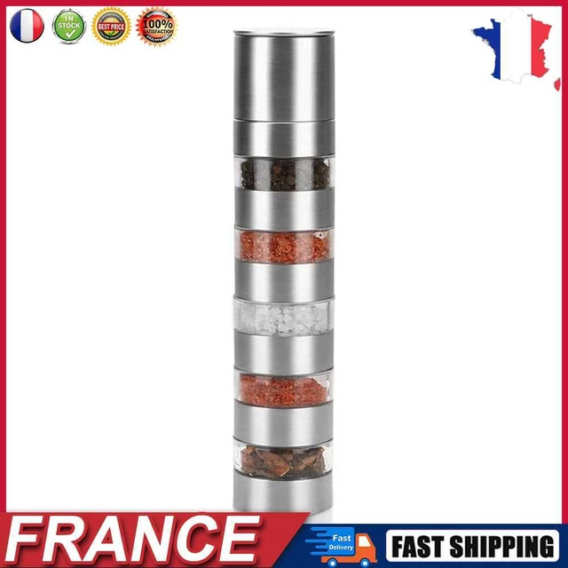 Portable Spice Jars Bottle Seasoning Container Outdoor BBQ Salt Organizers fr