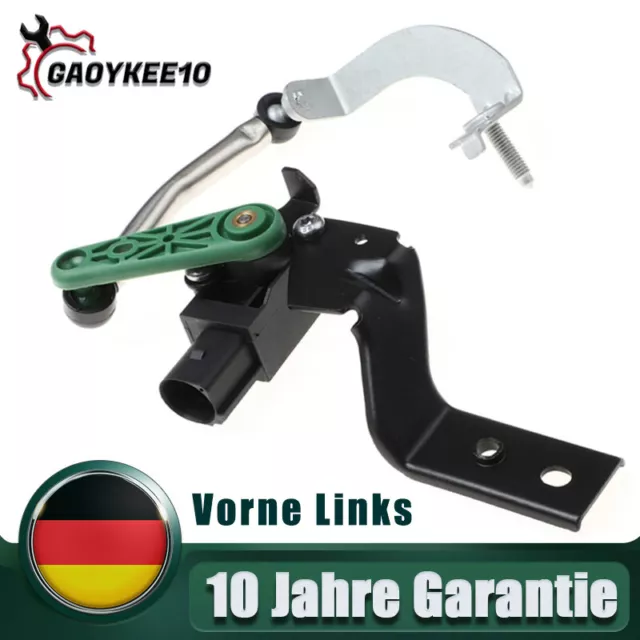 Niveausensor mit Gestänge für Audi A3 Q2 Q3 VW Golf VII Tiguan Seat Leon Tarraco