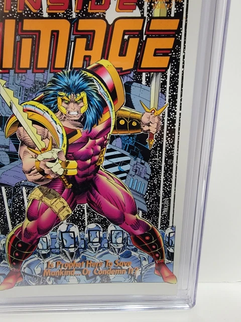 INSIDE IMAGE #7 CGC 9.6 NM+ Sept. 1993 Prophet Preview, Predates Prophet #1 4