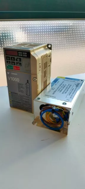 Inverter V1000 1-phase  250W Yaskawa CIMR-VCBA0002BAA Omron VZAB0P2BAA     A