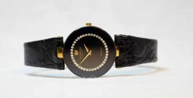 LADIES RAYMOND WEIL OTHELLO Watch with 40 Gemstones 18K gold Electroplate WKS 699.00 PicClick
