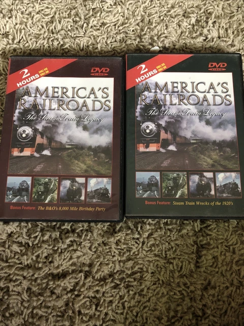 America's Railroad: The Steam Train Legacy Set Of 2