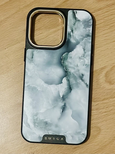 Burga iPhone 14 Pro Max Elite Case (with MagSafe), Mint Marble RRP £63